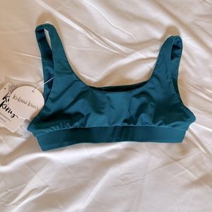 Kulani Kinis NWT swim top color Crop Cactus